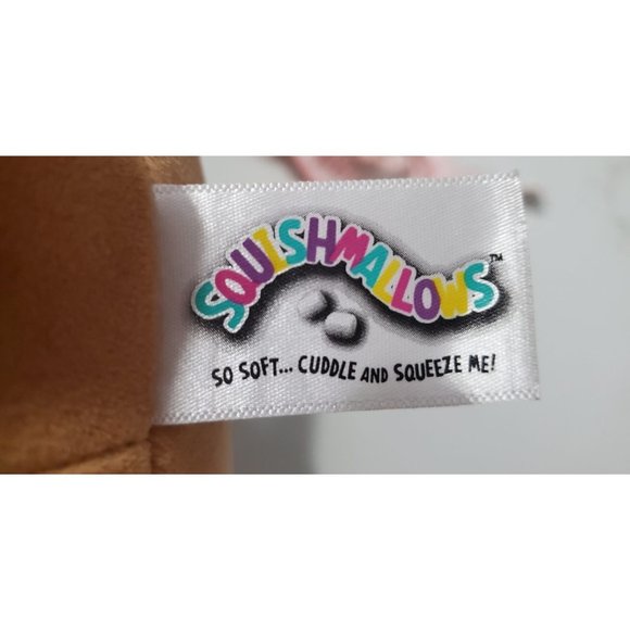 Kellytoy Squishmallow Kangaroo "Keely" with Pouch 8" Tan Squishy Plush - Picture 5 of 8